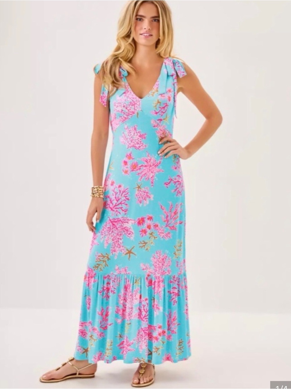 Lilly Pulitzer Aquinnah Maxi Dress